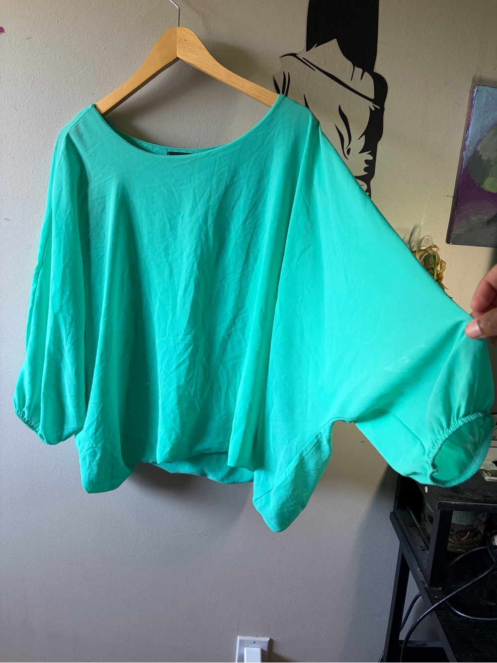 Women’s Boatneck Dolman Sleeve Top